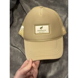 Ford Bronco Built Wild Beige Mesh Hat